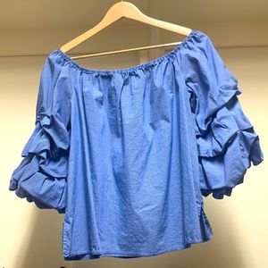 Off the shoulder Zara blouse